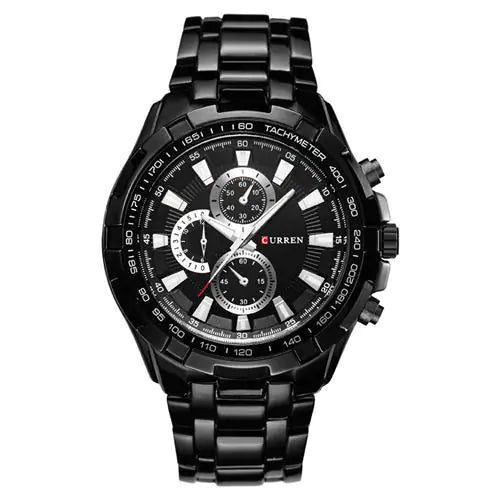 CURREN 8023 Fashion Men's Quartz Watch with Large Dial