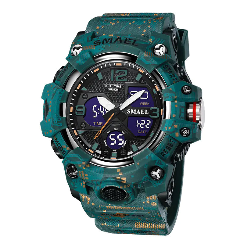 Men's Trendy Multi-Function Waterproof Watch