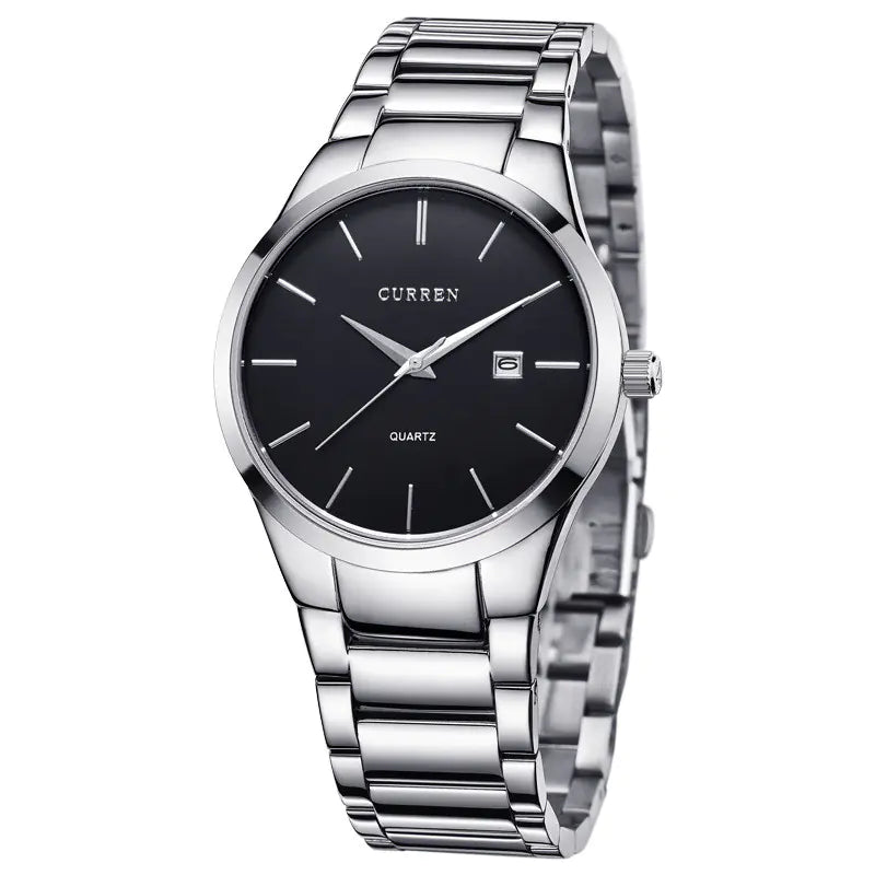 Curren 8106 Men's Fashion Quartz Watch with Steel Band