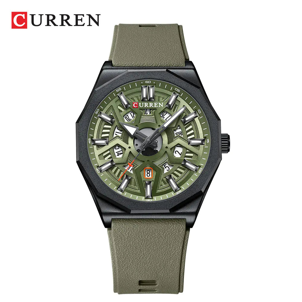 CURREN 8437 Men's Quartz Watch with Calendar