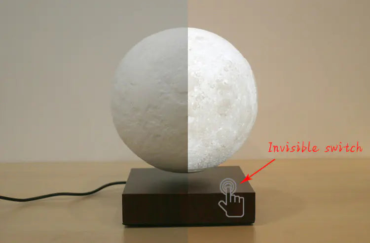 Magnetic Levitation LED Moon Lamp Night Light