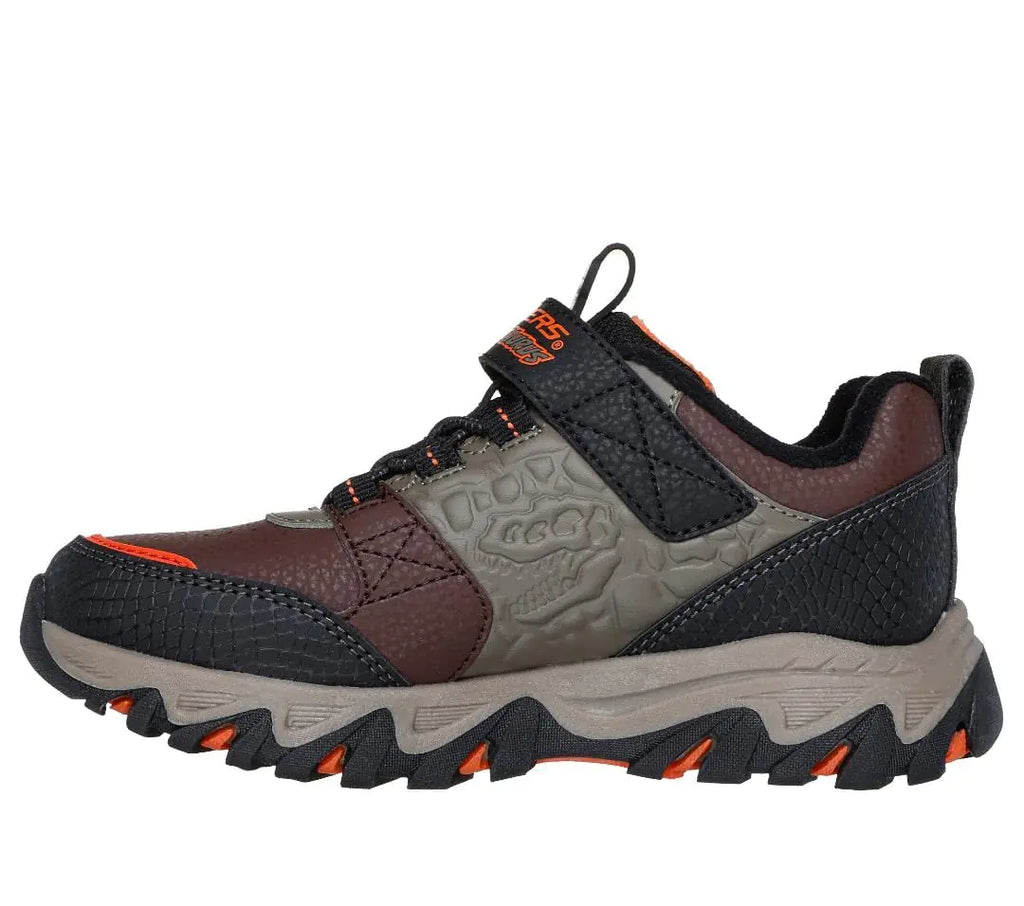 Skechers Boys Rugged Ranger Sneaker Brown/Black 4.5 Big Kid