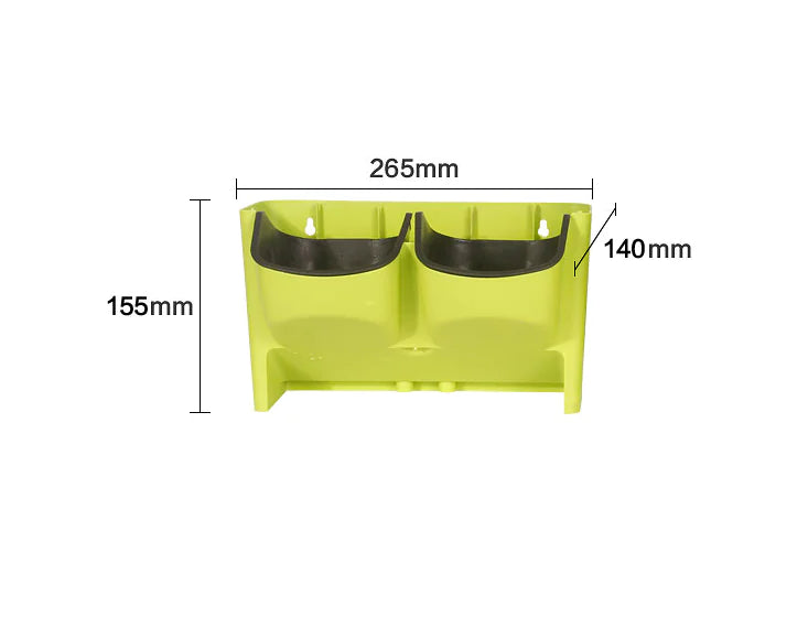 Vertical Garden Wall Planter Set with Self-Watering Pots