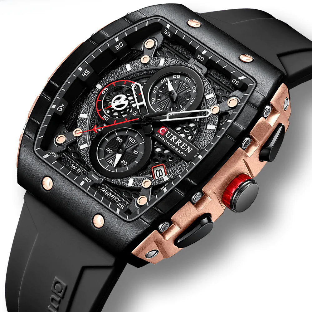 Curren 8442 Men's Fashion Sports Quartz Watch