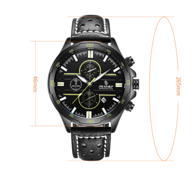 Sainas Multi-Function Sports Quartz Men's Watch 007