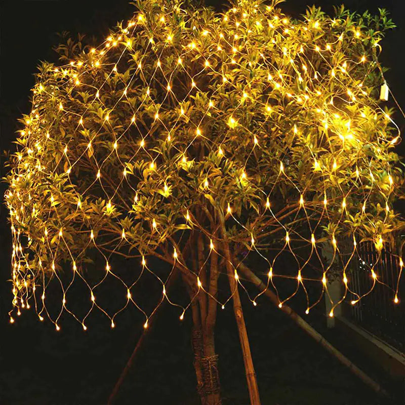 LED Waterproof Outdoor Net Lights for Holiday Decor