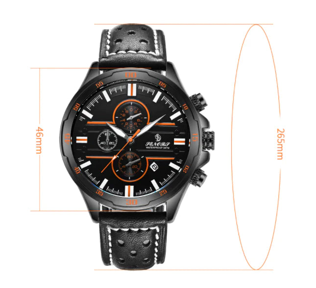 Sainas Multi-Function Sports Quartz Men's Watch 007