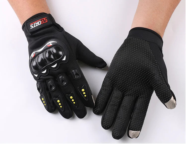 Outdoor Motorcycle Riding Touchscreen Gloves (Full-finger)