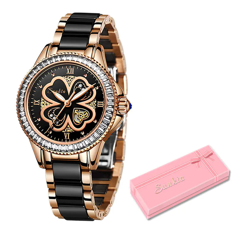 SUNKTA ST6601 Fashion Quartz Watch for Women