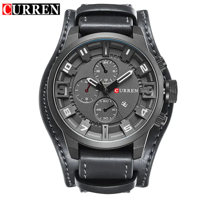 CURREN Men's Luxury Quartz Military Sports Watch 8225