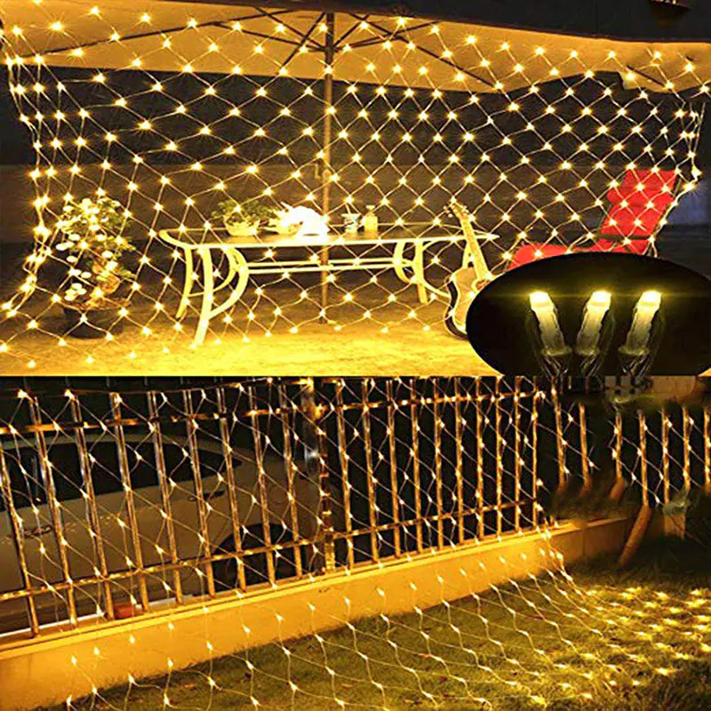 LED Waterproof Outdoor Net Lights for Holiday Decor