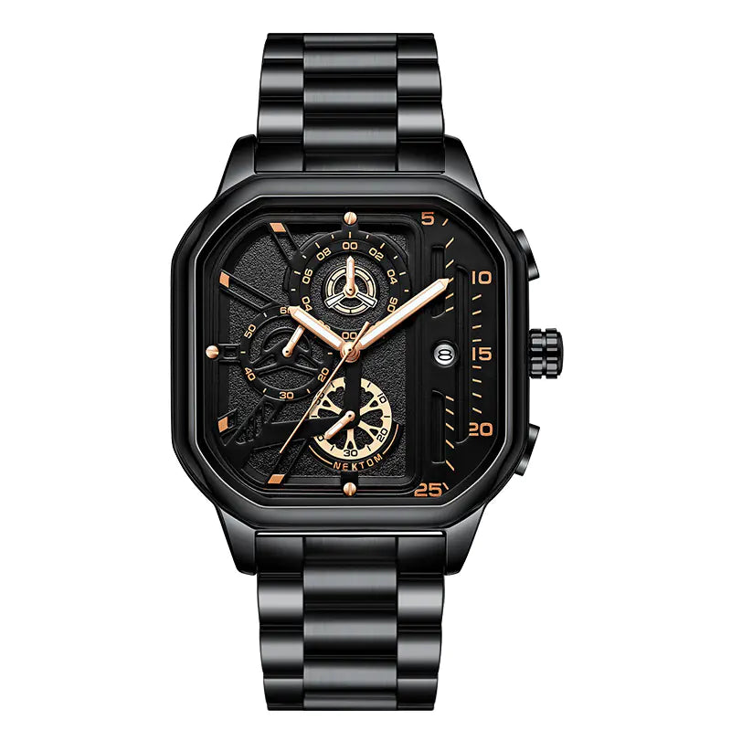 Men's Luxury Waterproof Luminous Quartz Watch