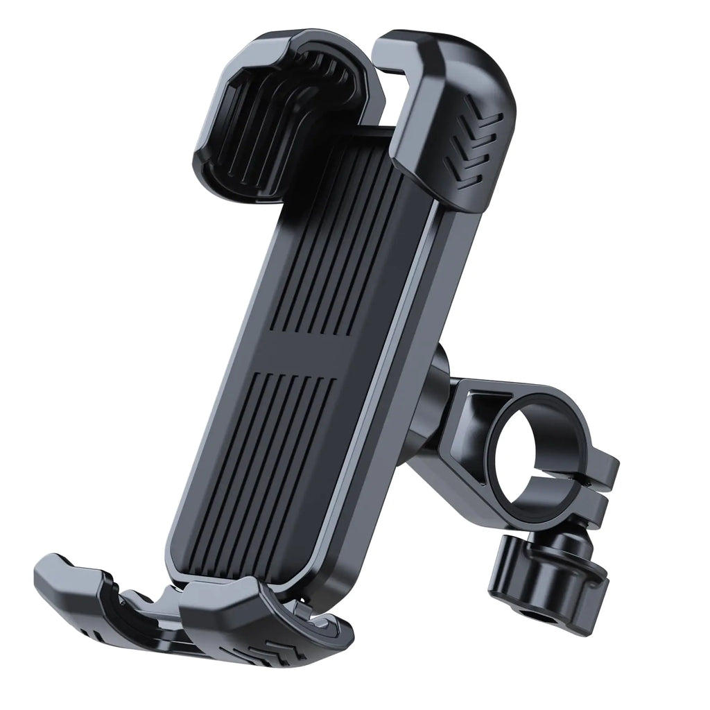 Bike Phone Holder Motorcycle Phone Mount - Motorcycle Handlebar Cell Phone Clamp Scooter Phone Clip for iPhone 15 Pro Max/Plus 14 Pro Max S9 S10 and More 4.7" to 6.8" Smartphones