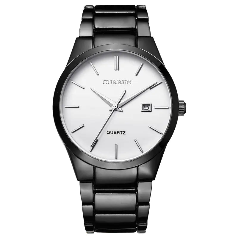 Curren 8106 Men's Fashion Quartz Watch with Steel Band