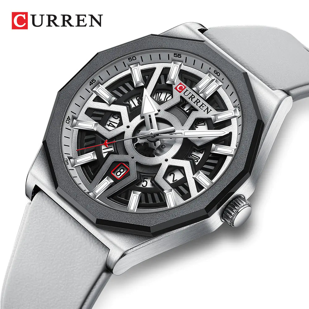 CURREN 8437 Men's Quartz Watch with Calendar