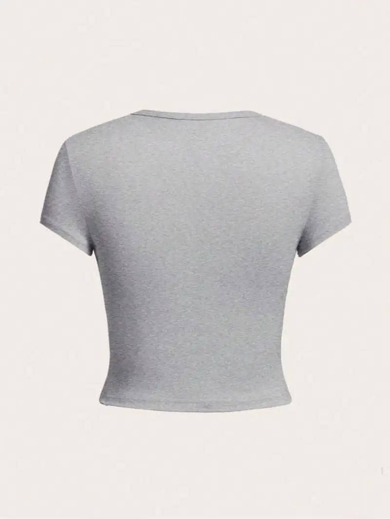 I'm literally just a girl Women'S Letter Print round Neck Graphic Tee, Vintage Trendy Casual Soft Shortsleeve T-Shirt for Daily Wear, Graphic Tees, Lady Comfort Summer Outfit