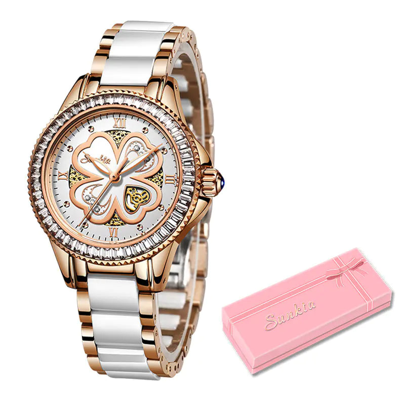SUNKTA ST6601 Fashion Quartz Watch for Women