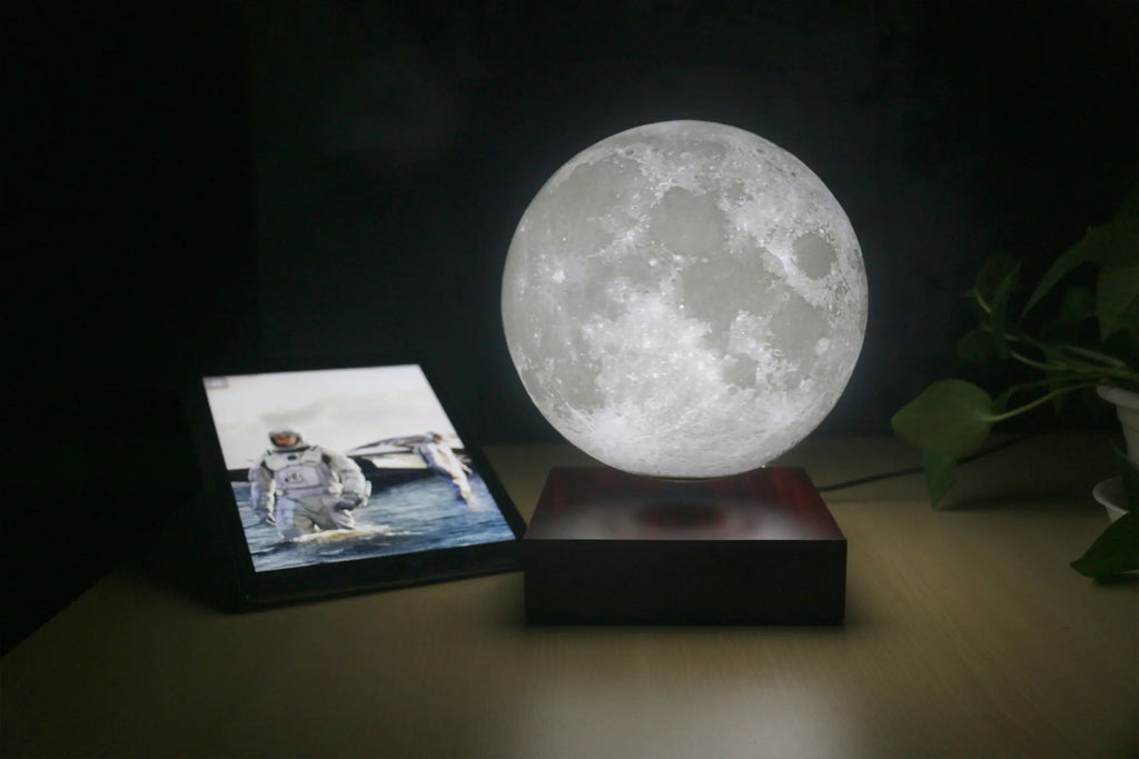 Magnetic Levitation LED Moon Lamp Night Light