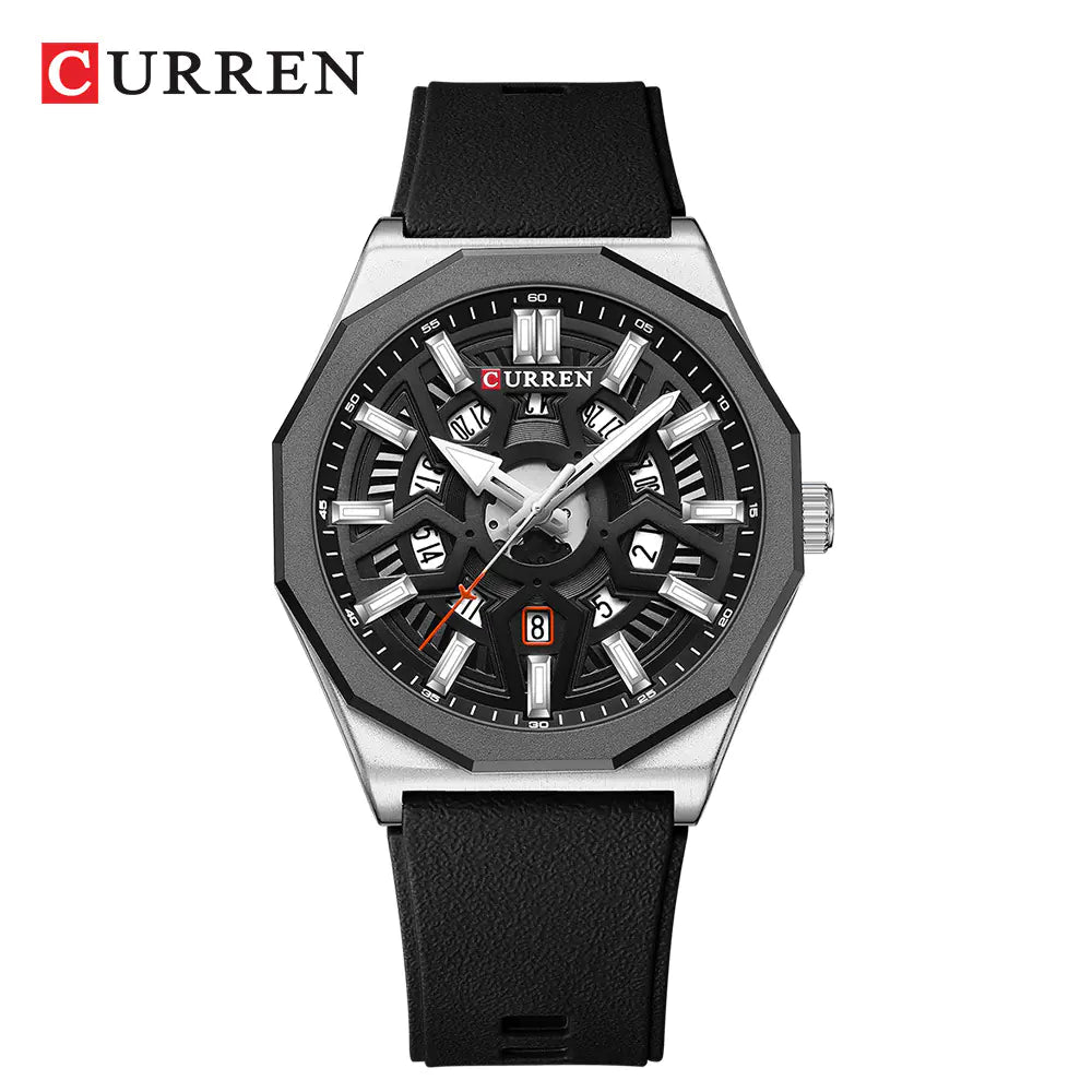 CURREN 8437 Men's Quartz Watch with Calendar