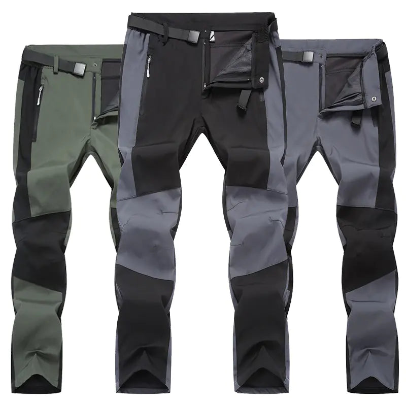 Men's Summer Outdoor Windproof Waterproof Stretch Pants