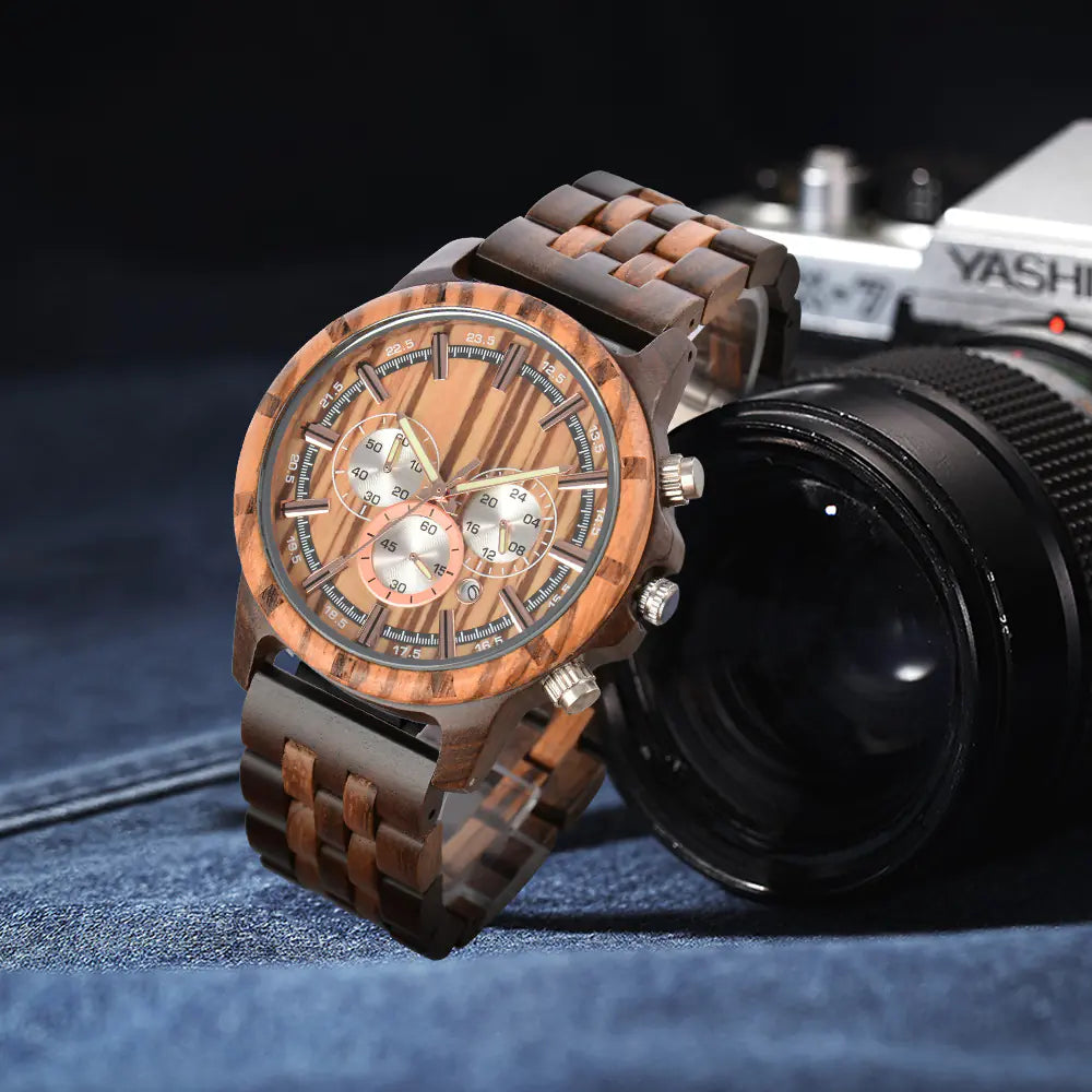 Men's Luminous Multi-Function Quartz Business Watch