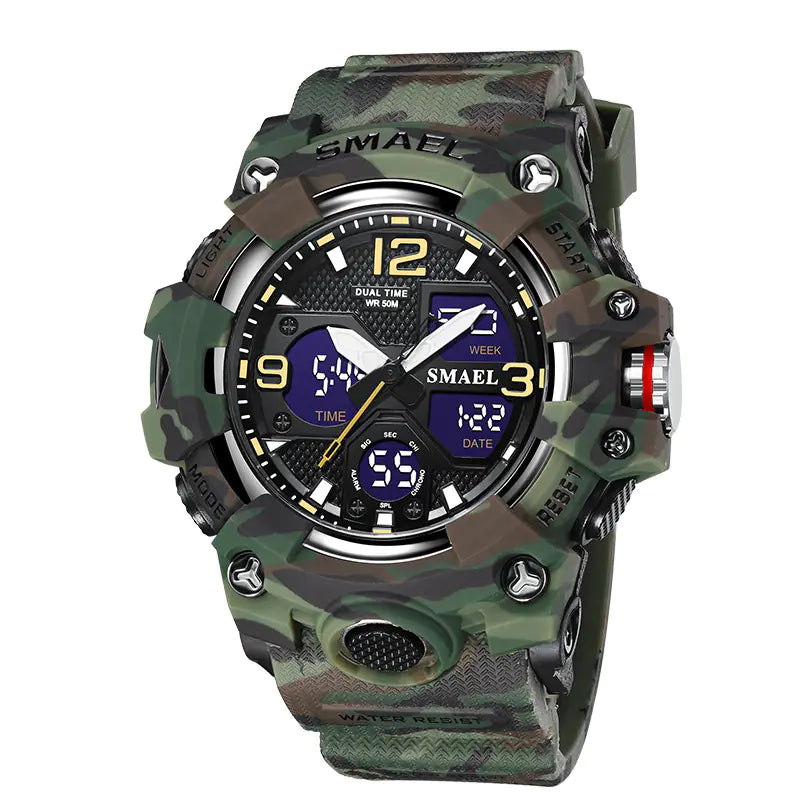 Men's Trendy Multi-Function Waterproof Watch