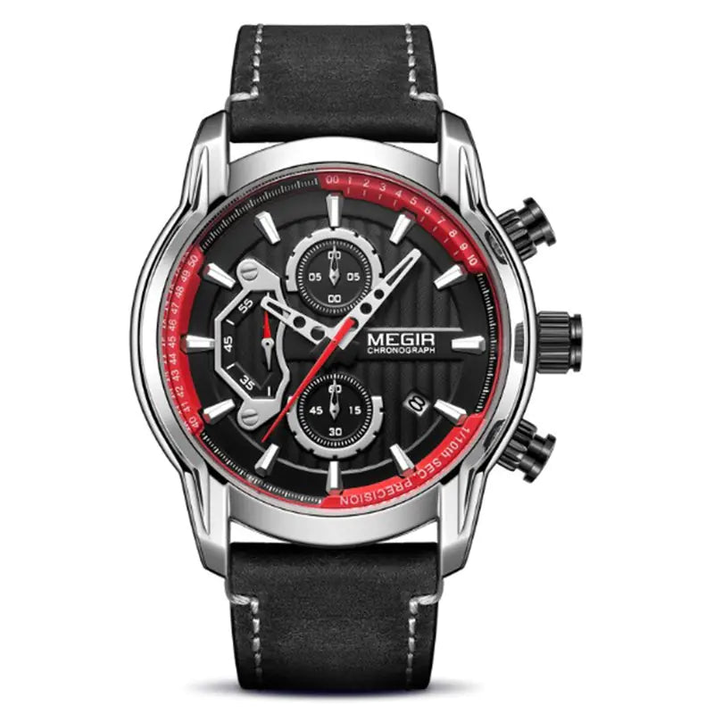 Multi-function Chronograph Quartz Men's Sports Watch