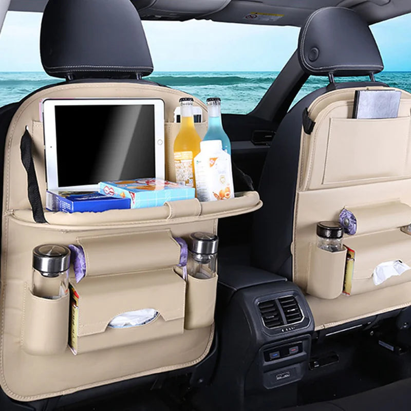 Universal Car Seat Bag with Foldable Table