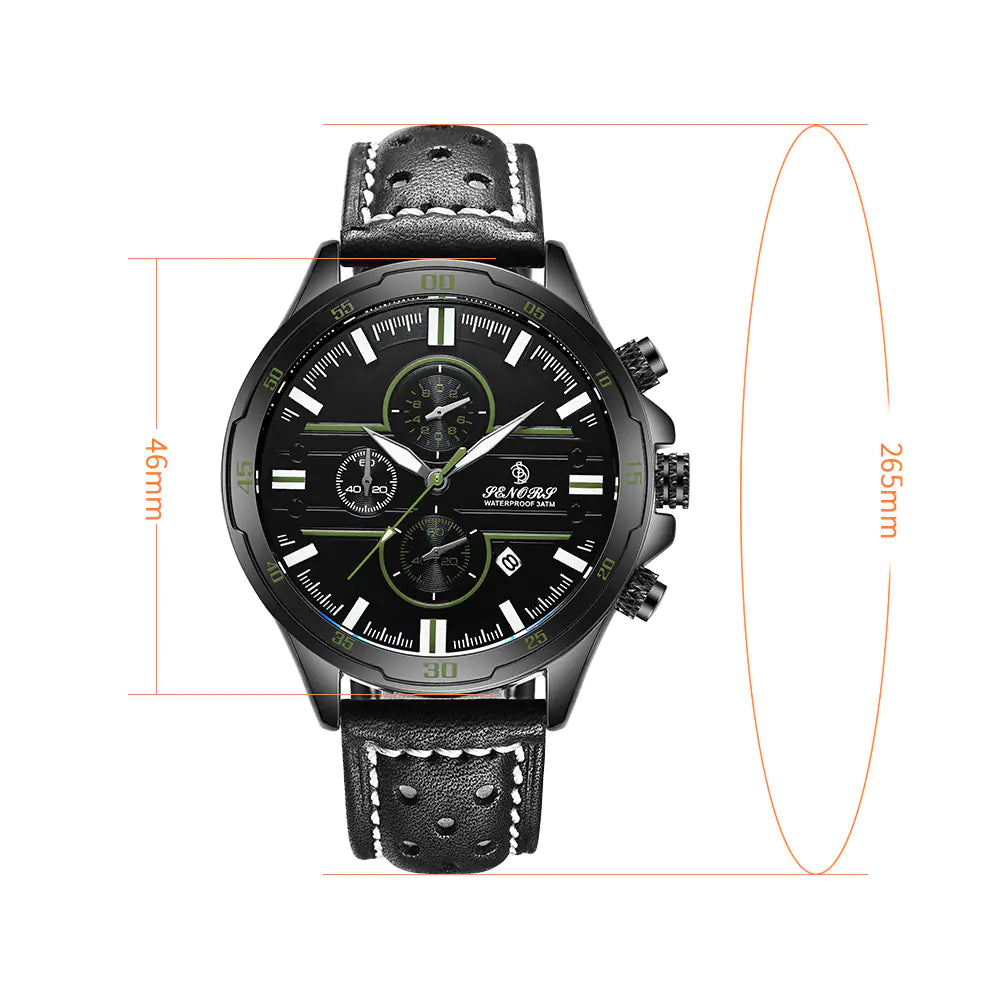 Sainas Multi-Function Sports Quartz Men's Watch 007