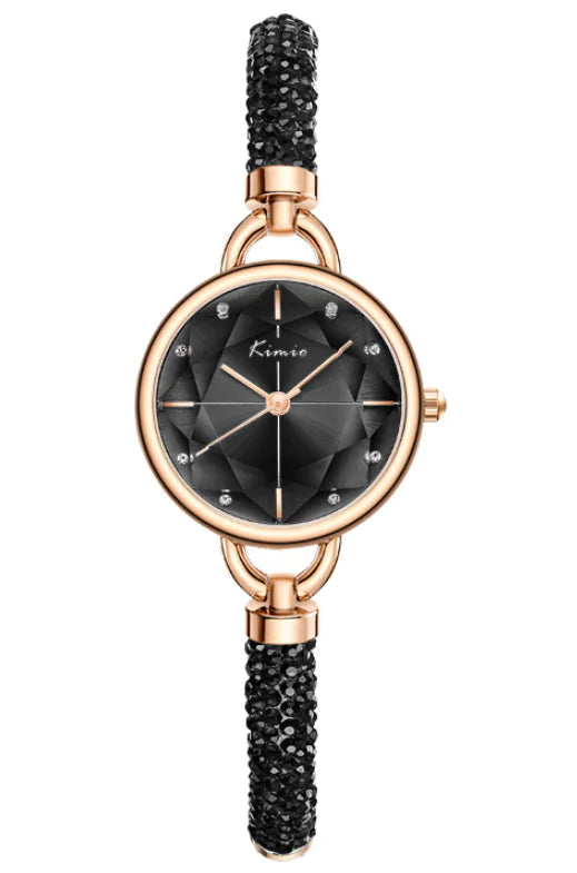 2019 Fashionable Korean Gold Quartz Bracelet Watch