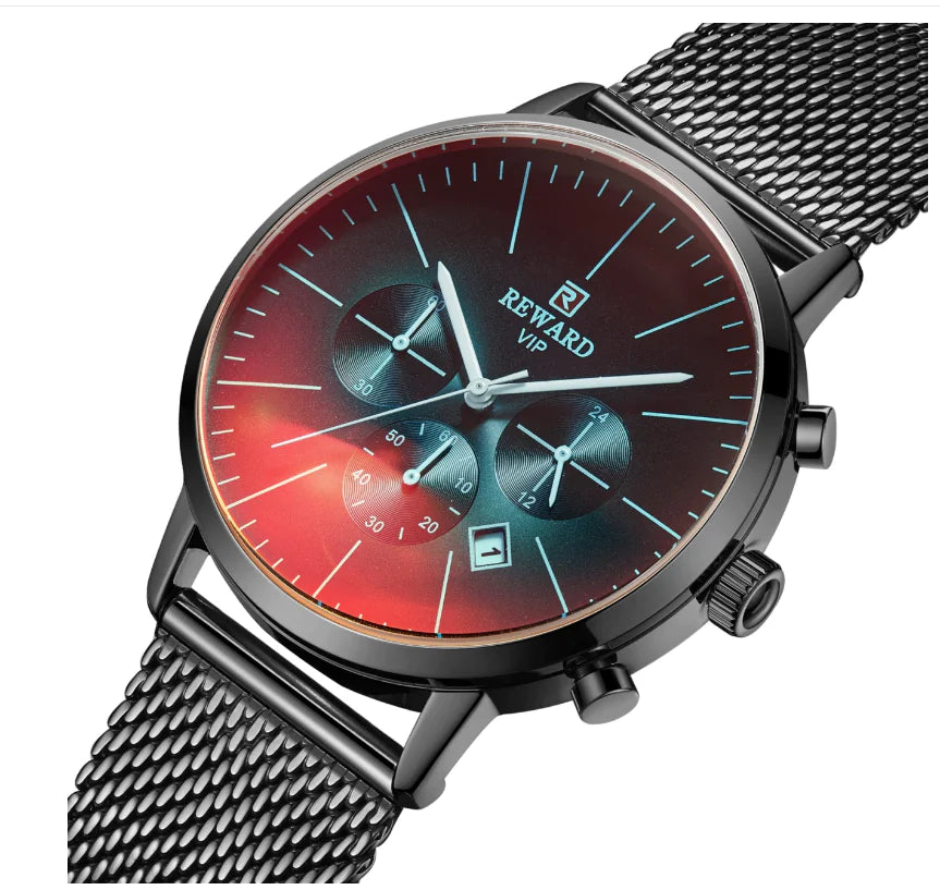 Men's Multifunctional Waterproof Quartz Sports Watch