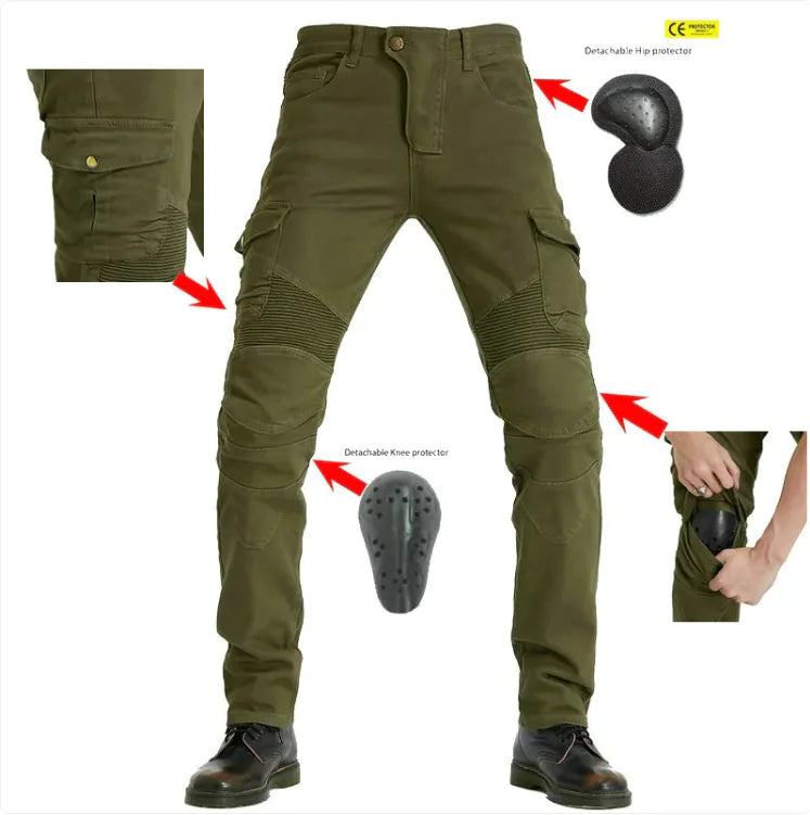 RiderX Moto Stretch Cargo Pants