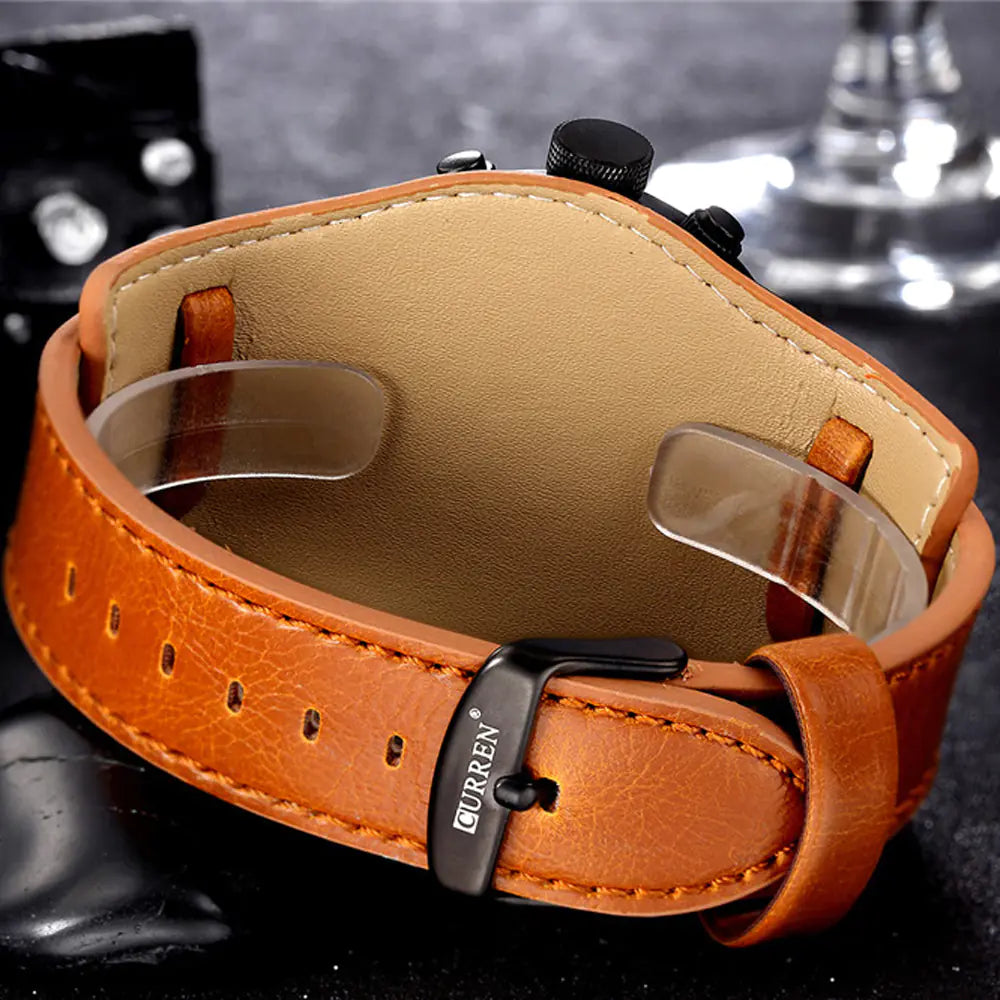 CURREN Men's Luxury Quartz Military Sports Watch 8225