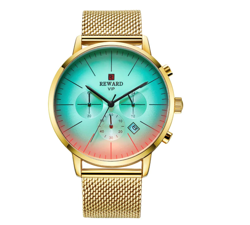 Men's Multifunctional Waterproof Quartz Sports Watch
