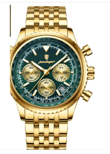 Men's Waterproof Luminous Chronograph Watch