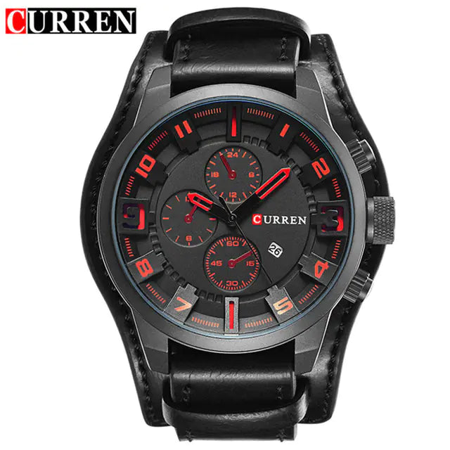 CURREN Men's Luxury Quartz Military Sports Watch 8225