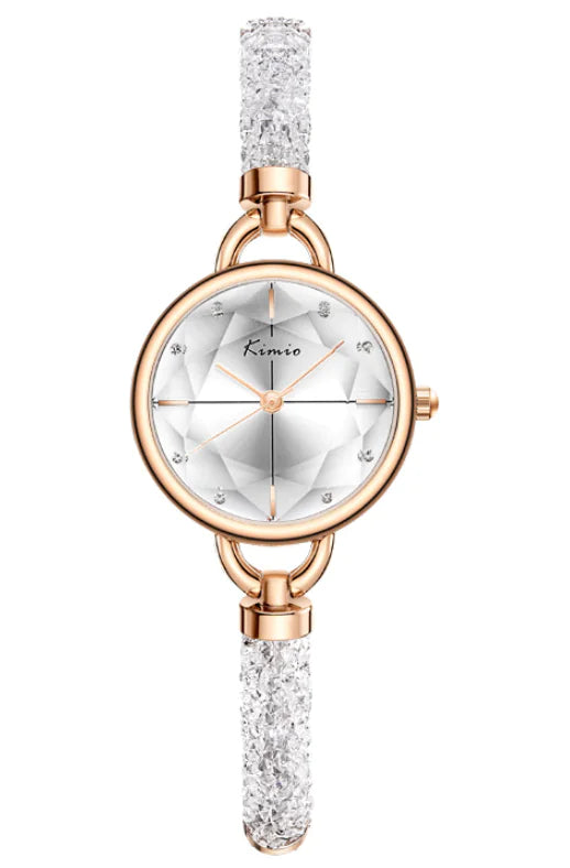 2019 Fashionable Korean Gold Quartz Bracelet Watch
