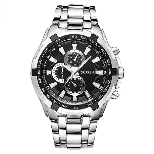 CURREN 8023 Fashion Men's Quartz Watch with Large Dial