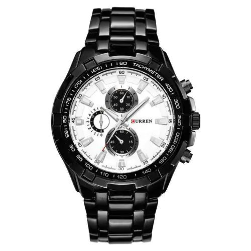 CURREN 8023 Fashion Men's Quartz Watch with Large Dial