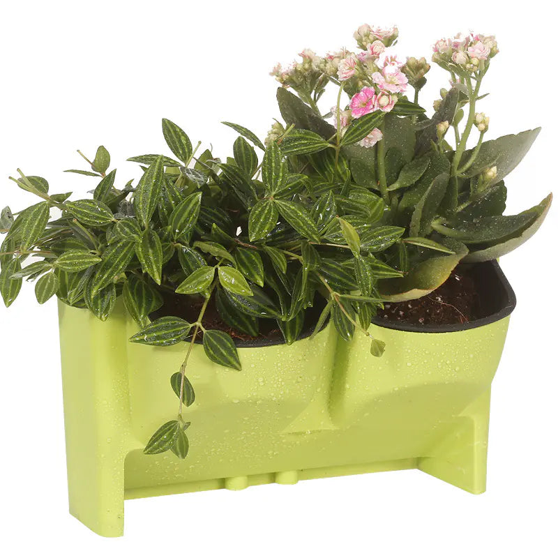 Vertical Garden Wall Planter Set with Self-Watering Pots