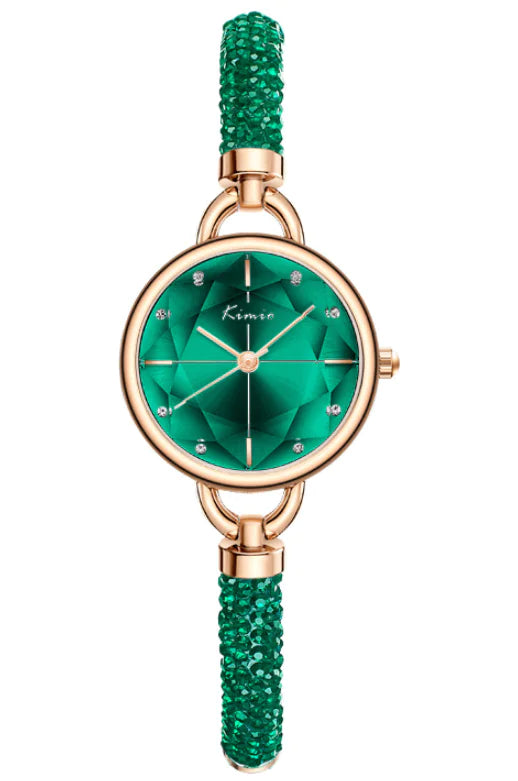 2019 Fashionable Korean Gold Quartz Bracelet Watch