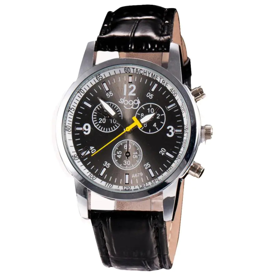 Fashion Leather Quartz Watch