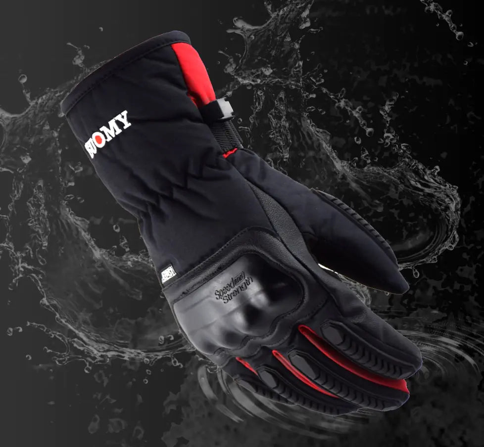 Winter Waterproof Touchscreen Motorcycle Riding Gloves