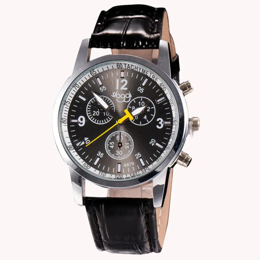 Fashion Leather Quartz Watch
