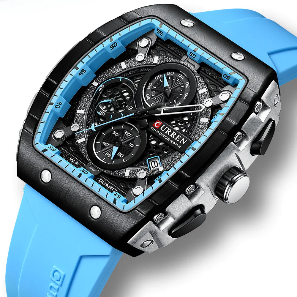Curren 8442 Men's Fashion Sports Quartz Watch