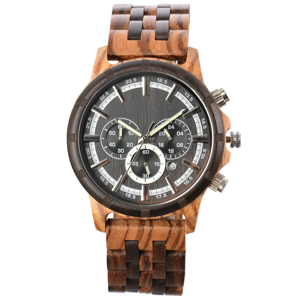Men's Luminous Multi-Function Quartz Business Watch