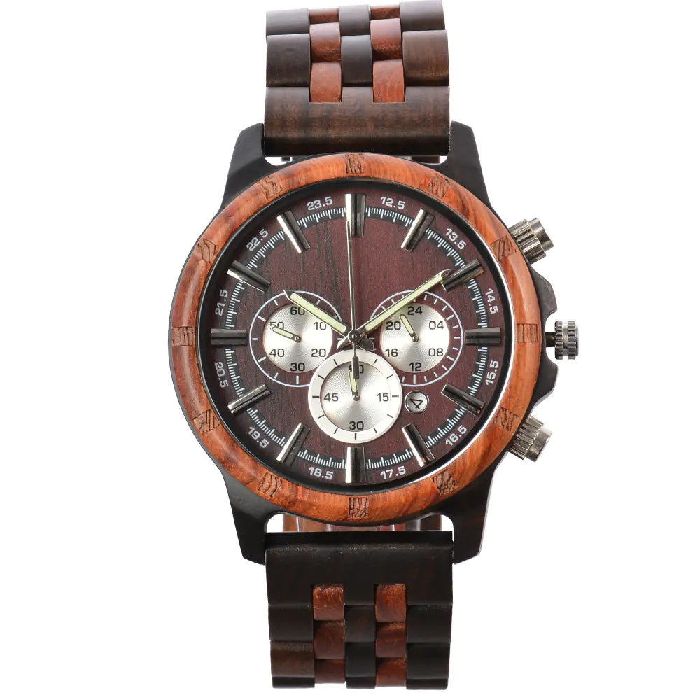 Men's Luminous Multi-Function Quartz Business Watch