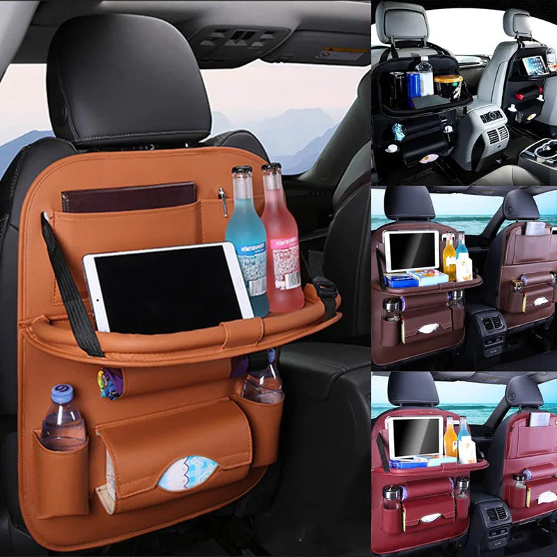 Universal Car Seat Bag with Foldable Table