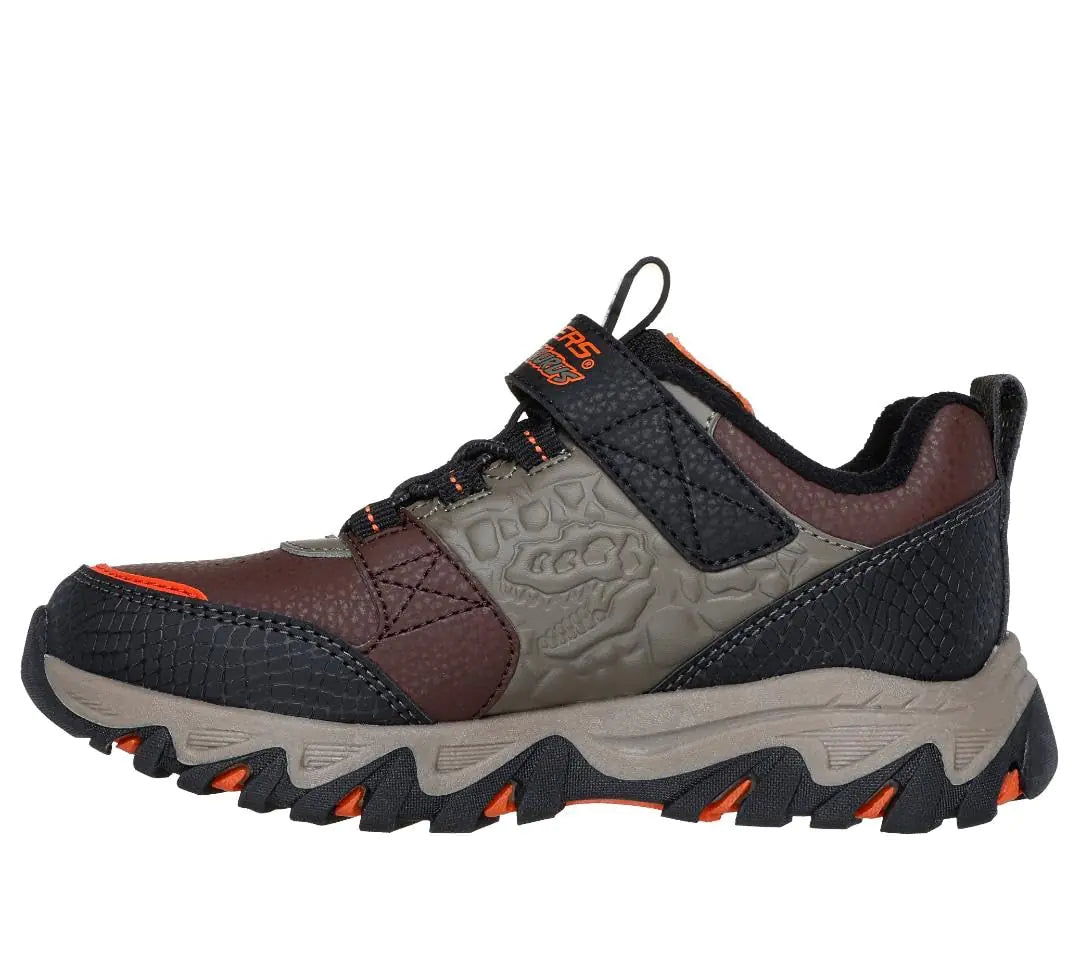 Skechers Boys Rugged Ranger Sneaker Brown/Black 4.5 Big Kid