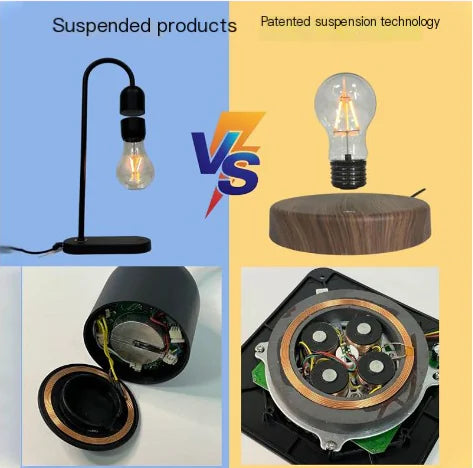 Magnetic Levitation Light Bulb Creative Night Lamp